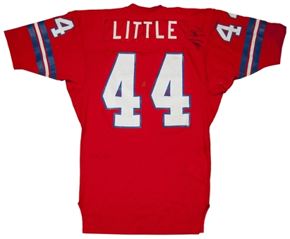 1975 Floyd Little Game Used and Signed Denver Broncos Home Jersey (Little LOA & PSA/DNA)
